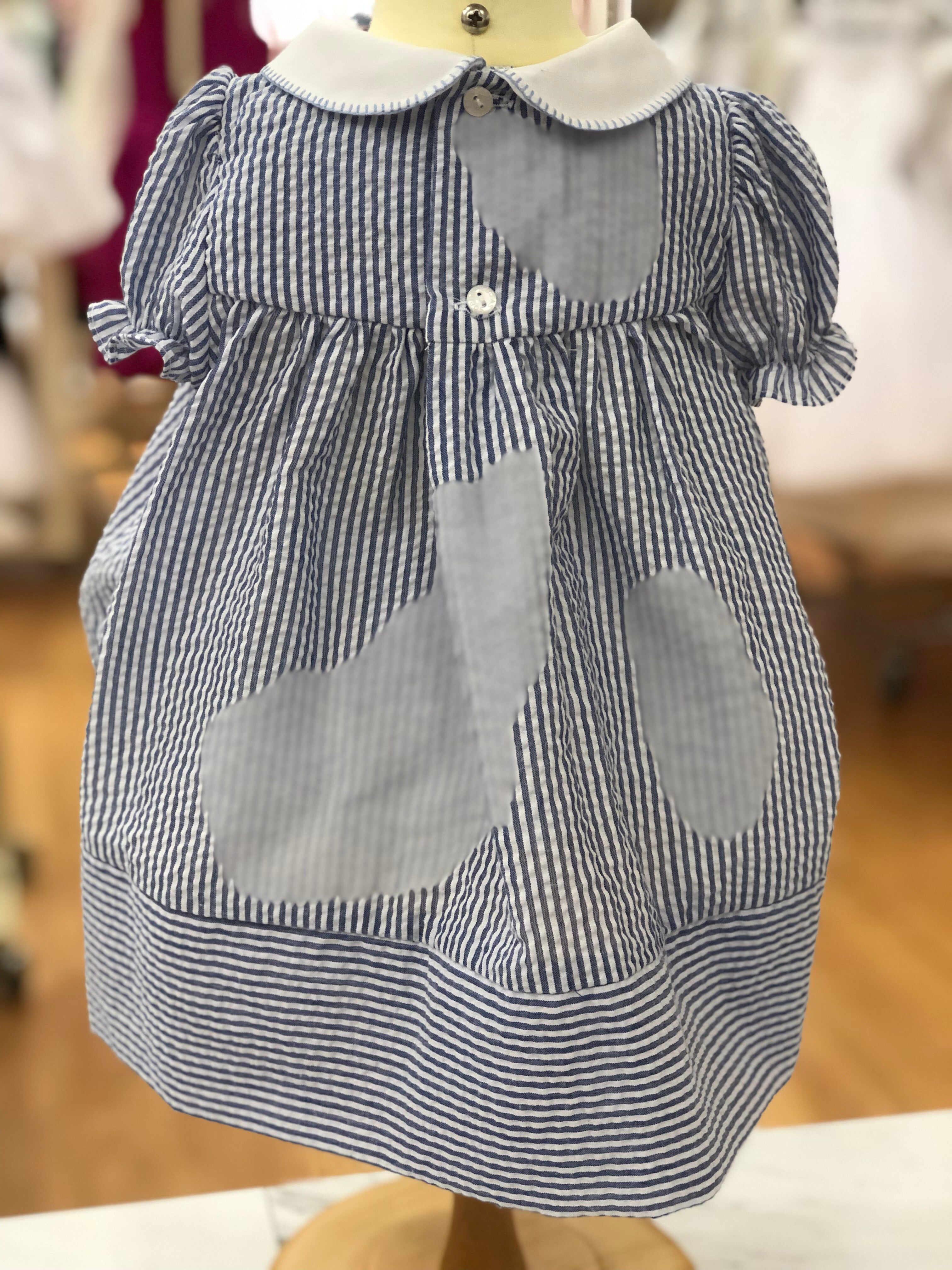 Sophie & Lucas Seersucker Dress Set
